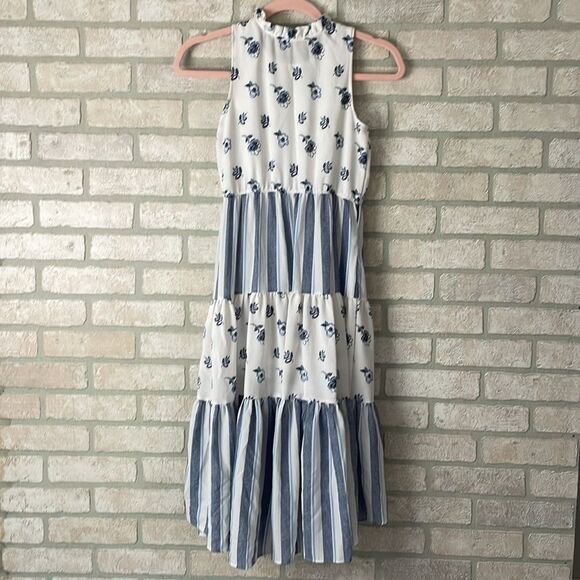 Pippa & Julie maxi tiered Floral Dress size 10 - Picture 4 of 6